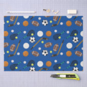 Sportthema Seidenpapier (Handwerk)