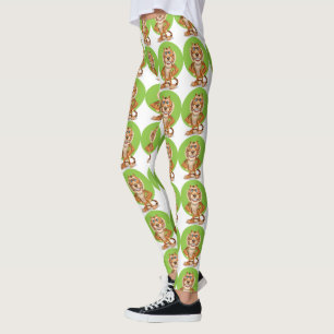 Sporttiger-Augenkatze personifizieren der Leggings