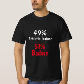 Sporttrainer-Badass T-Shirt (Vorderseite)