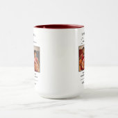 Sporttrainer Dankeschön-Teamfoto Tasse (Zentrum)