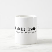Sporttrainer, der mit Scheren befähigt ist Kaffeetasse (Mittel)