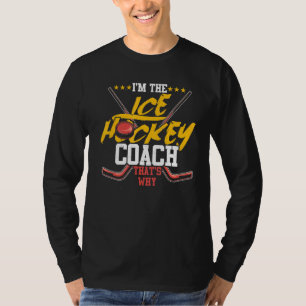 Sporttrainer Eishockey Trainer T-Shirt