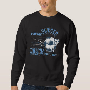 Sporttrainer Trainer Trainer Fußball-Coach Sweatshirt
