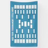 Sportturnierhalterung - kann die Farbe zurückänder Banner (Vertikal)