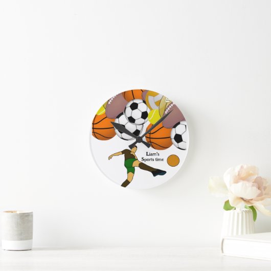 Sportuhr Runde Wanduhr (Zuhause)