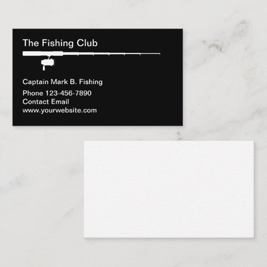 Sportverein für Fische Visitenkarte (Vorne/Hinten)