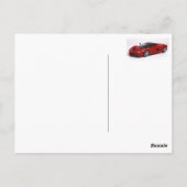 Sportwagen 35 postkarte (Rückseite)