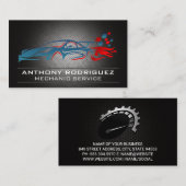 Sportwagen | Auto Parts Services Visitenkarte (Vorne/Hinten)