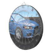 Sportwagen Dartscheibe (Vorderseite rechts)