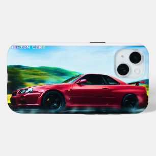 Sportwagen der 2000er Jahre auf dem iPhone15 Case- Case-Mate iPhone Hülle