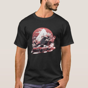 Sportwagen Exotischer Japanischer Renn-Tuner Drift T-Shirt