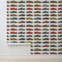 Sportwagen farbenfroher Automobil-Auto Park