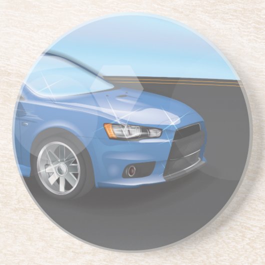 Sportwagen Getränkeuntersetzer (Vorne)