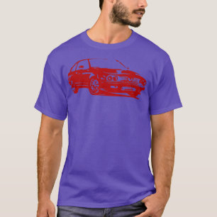 Sportwagen gtv6 in alfa rot T-Shirt