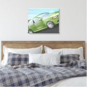 Sportwagen Leinwanddruck (Insitu (Schlafzimmer))