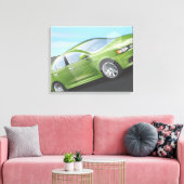 Sportwagen Leinwanddruck (Insitu (Wohnzimmer))