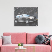 Sportwagen Leinwanddruck (Insitu (Wohnzimmer))