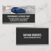 Sportwagen | Mechanische Dienste Visitenkarte (Vorne/Hinten)