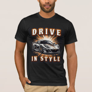 Sportwagen mit explodierender Energie T-Shirt