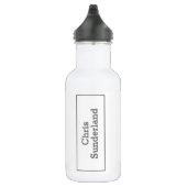 Sportwagen mit Igel St Edelstahlflasche (Rechts)