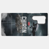 Sportwagen mit Jet Background Phone Case - Sleek Samsung Galaxy Hülle (Rückseite (Horizontal))