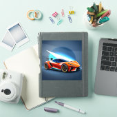 Sportwagen mit modernem Design Aufkleber (iPad Hülle)