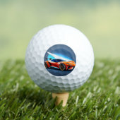Sportwagen mit modernem Design Golfball (Insitu T-Shirt)