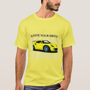 Sportwagen mit schlankem Design und moderner Ästhe T-Shirt