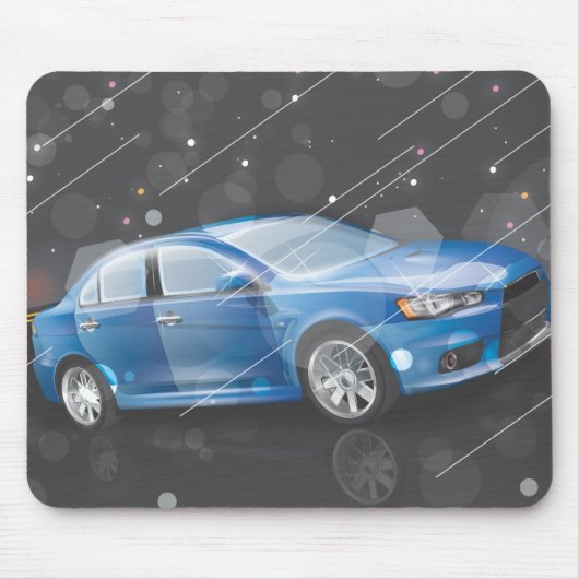 Sportwagen Mousepad (Vorne)