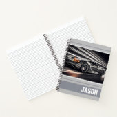 Sportwagen Notizblock (Innenseite)