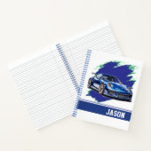 Sportwagen Notizblock (Innenseite)