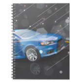 Sportwagen Notizblock (Vorderseite)
