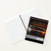 Sportwagen Notizblock (Innenseite)