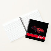 Sportwagen Notizblock (Innenseite)