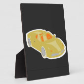 Sportwagen-Plaque Fotoplatte (Seite)