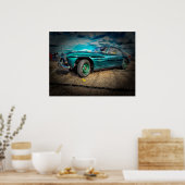 Sportwagen Poster (Küche)