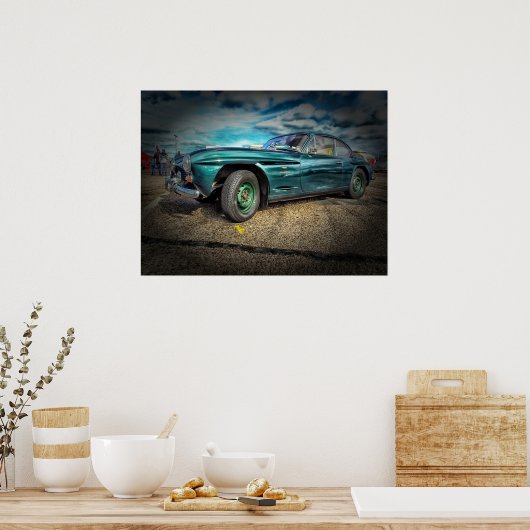 Sportwagen Poster (Küche)