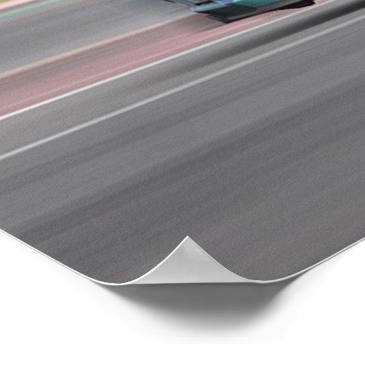 Sportwagen Poster (Ecke)