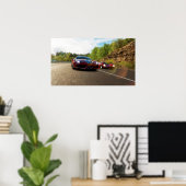 Sportwagen Poster (Heimbüro)