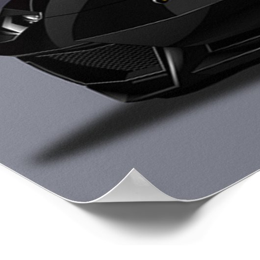 Sportwagen Poster (Ecke)