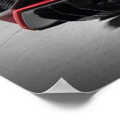 Sportwagen Poster (Ecke)