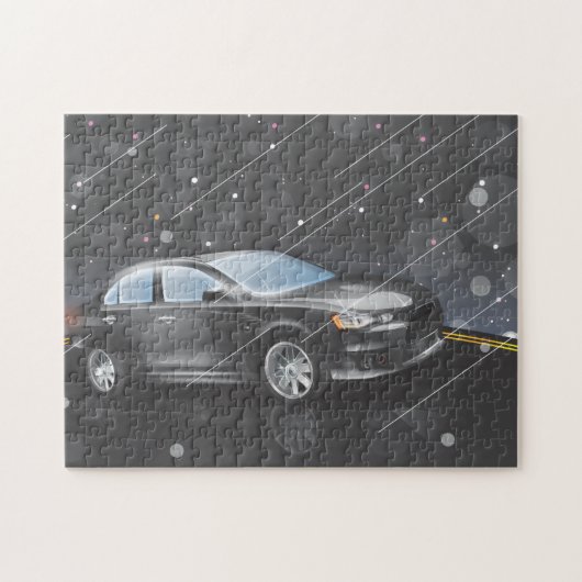 Sportwagen Puzzle (Horizontal)