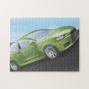 Sportwagen Puzzle