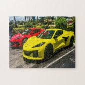 Sportwagen Puzzle (Horizontal)