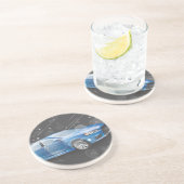 Sportwagen Untersetzer (Seite)