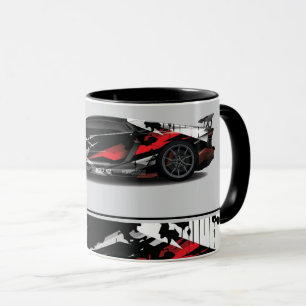 Sportwagen Zwei-Tone-Kaffee-Tasse Tasse