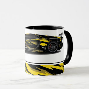 Sportwagen Zwei-Tone-Kaffee-Tasse Tasse