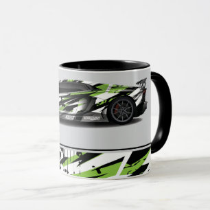 Sportwagen Zwei-Tone-Kaffee-Tasse Tasse