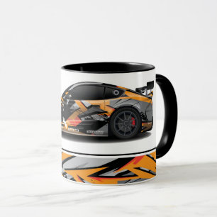 Sportwagen Zwei-Tone-Kaffee-Tasse Tasse