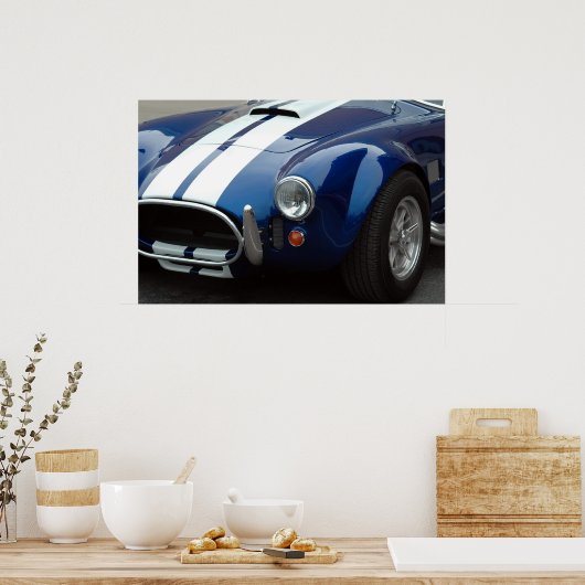 Sportwagendesign Poster (Küche)